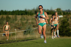 Lisa Weightman leading the Australian trial for the 2008 World Cross Country Championships