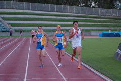 Lachlan Chisholm beats Brad Woods and Jeremy Roff to the line for the 2008 NSW 1500m title